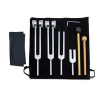 Diapason 128 Hz - curativa multiuso, diapason unico | Set vibrazionale in lega di alluminio, 128C OM136.1 MI528 4096C diapason terapeutico per strumenti sonori di meditazione