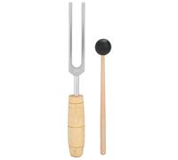 Diapason 512 Hz, con Custodia per Martello in Silicone, Diapason in Lega di Alluminio, Set di Diapason, Diapason, per il Rilassamento della Meditazione Yoga Sonora