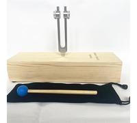 Diapason Chakra professionale con base in legno for cassa di risonanza, strumento a percussione curativo del suono, regalo for la messa a punto della meditazione yoga Biofield (Color : 272.2Hz)