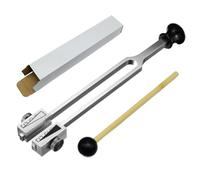 Diapason curativi, set di diapason | Diapason di frequenza accurato,Strumento diagnostico con martello per riflessi, strumento a diapason regolabile per la guarigione del suono, la meditazione e il ri