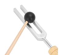 Diapason da 512 Hz, Lega di Alluminio con Martello in Silicone e Strumento di Manutenzione, per il Piacere Quotidiano, Dispositivo Non Medico, Fornisce una Risposta in Frequenza