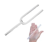 Diapason di cristallo di quarzo chiaro a 432 Hz, con bastone di cristallo e custodia per il trasporto, strumento musicale di guarigione del suono di meditazione Chakra Yoga fatto a mano (Color : A No