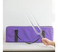 Diapason Di Cristallo For Chakra, Strumento Musicale Chakra Da 25 Mm For Yoga, Meditazione, Guarigione Sonora, Diapason Di Cristallo Trasparente, Con Percussore Di Cristallo Gratuito(F Note,440hz)