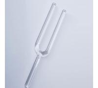 Diapason In Cristallo Dal Suono Chiaro E Potente, Diametro 25 Mm, Ideali For Alleviare Lo Stress, For La Terapia Del Suono Durante La Meditazione Yoga, Con Percussore.(G Note,440 HZ)