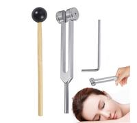 Diapason medico - Diapason per orecchie | Diapason 128 Hz | Diapason in lega di alluminio 128 Hz | Kit diagnosi per sintonizzazione, diapason per rilassamento e yoga