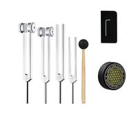 Diapason per Set di Guarigione, 128Hz, 136,1Hz, 256Hz, 384Hz, con Attivator3732