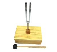 Diapason Sonic Slider, in lega di alluminio, altoparlante in legno, kit di accordatura per pianoforte, ideale per la guarigione del suono, aromaterapia termale, insegnamento della risonanza del