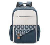 Diaper Backpack for Women, Double Layer Stroller Diaper Bag, Large Capacity Waterproof Travel Tote with Charging Port, Multi-function Diaper Bag for Parents, Stylish Baby Backpack, Convenient Storage