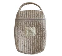 Diaper Bag Organizer, Nursery Cotton Quilted Diaper Caddy, morbido multiuso portatile Diaper Stacker per Pacifiers, Baby Essentials, Quilted Diaper Bag Organizer, Soft Multi-Purpose Portable Diaper