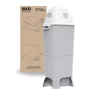 DIAPER CHAMP Maxi Handsfree - Mangiapannolini inodore - A mani libere - Grande capacità - 60 pannolini - Usa sacchetti normali - Ideale per asili nido, micro-nidi, scuole materne, genitori.