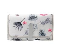 Diaper Change Pad, Changing Mat, Foldable Wipes Pocket Portable Compact Lightweight Comfort Padding Soft Cloth Easy Clean, Changing Pad for Kids Stroller Home Outdoor Car, 13.78x7.87x0.39Inches