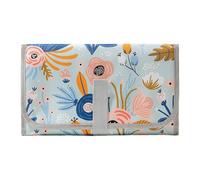 Diaper Change Pad, Changing Mat, Foldable Wipes Pocket Portable Compact Lightweight Comfort Padding Soft Cloth Easy Clean, Changing Pad for Kids Stroller Home Outdoor Car, 13.78x7.87x0.39Inches