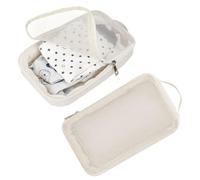 Diaper Storage Bag, Nursery Diaper Organizer Pocket, Lightweight Waterproof Travel Case, 9,84 x 5,91 x 1,57 Inches Portable Baby Accessories for Lovers, Family, Friends, Daily Life Use
