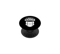 Diapers Minimalist Baby Parent Diaper i need a change PopSockets PopGrip Adesivo