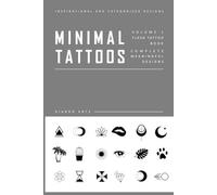 Diardo Art Publishing Minimal Flash Tattoo Design Art Book (Tascabile)
