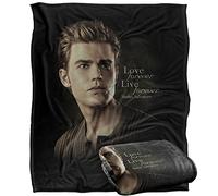 DIARI DEI VAMPIRI Coperta super morbida al tatto, modello VAMPIRE DIARIES STEFAN (WESLEY), 152 x 127 cm