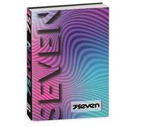 Diario 12 mesi 2025-26, R Seven datato Cartotecnica Girl, 13,6 x 18,3 x cm - Purple Wave