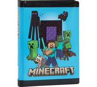 Diario 12 Mesi standard - Minecraft - Giornaliero non datato Nero o Blu Pixel