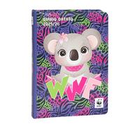DIARIO datato WWF scuola 2025 2026 panini KOALA da 12 mesi GIRL illustrato STAND