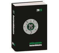 Diario 16 mesi 2025-26, Classic Bastardidentro Agenda Miticamente, 13,6 x 18,3 cm - Nero