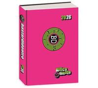 Diario 16 mesi 2025-26, Color New Bastardidentro Agenda Miticamente, 13,6 x 18,3 cm - Rosa