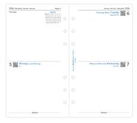 Diario 2 Giorni Per Pagina Personal 3 Lingue Carta Bianca