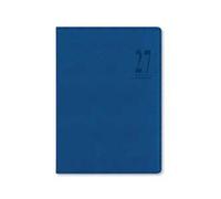 Diario 2027 Milano A5 Settimanale verticale Blu