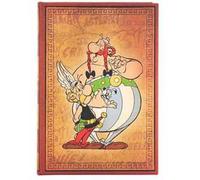Paperblanks Diari a copertina rigida, Asterix e Obelix, Midi, Righe, Chiusura con Fascia Elastica