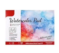 Diario ad acquerello sketchbook premium in cotone spessa carta di cotone 300 gsm di pittura ad acquerello a acido pesante disegno di disegno di scrittura per scrittura per (SC05-A4 300G 15 fogli)