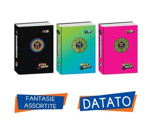 DIARIO AGENDA 16 MESI BASTARDIDENTRO Color New 2025-2026 - Misura Pocket