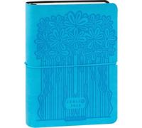 DIARIO AGENDA 16 MESI DAY MINI COMIX U YOURSELF SPECIAL FLOWER LIGHT BLU DATATA