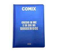 Diario Agenda Comix Wave 2025-2026. 13 mesi. Electric Blue - AA.VV.