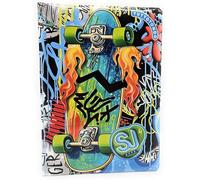 Diario Agenda Compatibile SJ Gang Skate Rock 2025/2026 Datato 12 Mesi Standard 20x15 cm + Omaggio Penna Colorata