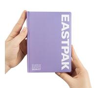EASTPAK - Diario Scuola 2026-2027, Diario Datato 13 Mesi, Ideale per Scuola Media e Superiore, Copertina Imbottita, 352 Pagine Colorate e Stickers, 12 x 16.5 cm