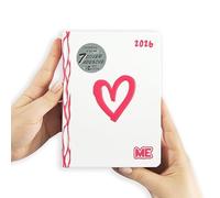 Diario Agenda ME My Evolution 2025/2026 16 mesi Love Fuxia