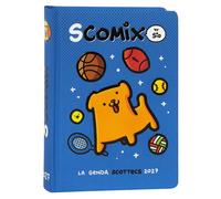 Diario Agenda Medium 16 Mesi 2026/2027 Scomix by Sio - Blu
