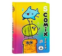 Diario Agenda Medium 16 Mesi 2026/2027 Scomix by Sio - Multicolor