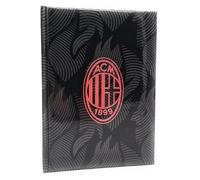 Diario Agenda Scuola Compatibile con Milan Rosso 12 Mesi Non Datato Standard 18x13 cm + Omaggio Penna Colorata