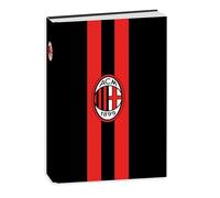 Diario Agenda Scuola Compatibile con Milan Strisce 12 Mesi Non Datato Standard 18x13 cm + Omaggio Penna Colorata