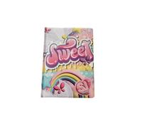 DIARIO AGENDA scuola SEVEN SJ WONDROUS GIRL 2025-2026 10 Mesi DATATO. Scritta SWEET. Omaggio scatola di 12 Pastelli GIOTTO Stilnovo