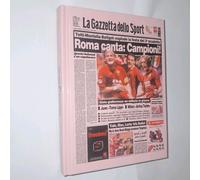 DIARIO AGENDA SENZA ANNO PRIMA PAGINA GAZZETTA ROMA CAMPIONE D'ITALIA 2001