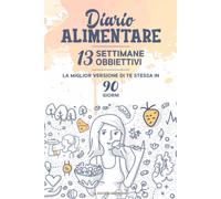 DIARIO ALIMENTARE: Agenda giornaliera per tenere traccia di alimenti, attività