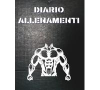 DIARIO ALLENAMENTO,130 SCHEDE ALLENAMENTO PALESTRA in A4, DIARIO DI ALLENAMENTO PALESTRA CON PAGINE DA COMPLETARE E REGISTRARE I TUOI ALLENAMENTI, DIARIO ALLENAMENTO PALESTRA, BODYBUILDING ALLENAMENTO