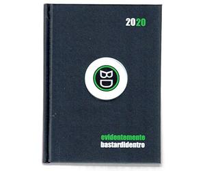 DIARIO BASTARDIDENTRO - POCKET 16M 2019/2020 NERO