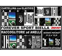 DIARIO - CARTELLINA - RACCOGLITORE AD ANELLI ORIGINALE JUVENTUS SEVEN