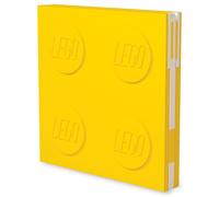 Diario chiudibile con penna gel - Giallo