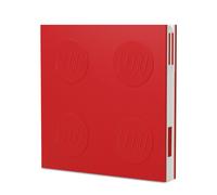 Diario chiudibile con penna gel - Rosso