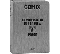 COMIX - Agenda 2027 Giornaliera 16 Mesi, Diario per Scuole Medie e Superiori, con Copertina Rigida, 576 Pagine con Grafiche e Fumetti, Ideale per Ragazzi e Ragazze, 13x17,8 cm
