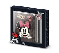 Diario con Accessori Minnie Mouse Marrone 22,4 X 2,2 X 23,2 cm