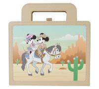 Diario con licenza ufficiale Loungefly Disney Western Topolino e Minnie